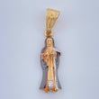 Dije Santa Muerte 2.45gr / 3cm / Tres Oros 18K &