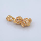 Dije Oso 3.45gr / 2.5cm / Oro Amarillo 18K $