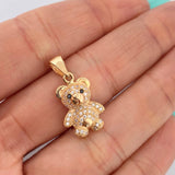 Dije Oso 3.45gr / 2.5cm / Oro Amarillo 18K $
