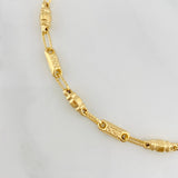 Pulso Rustico Tribal 4.05 g / 21 cm / 3.4 mm Oro Amarillo 18K