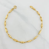 Pulso Rustico Tribal 4.05 g / 21 cm / 3.4 mm Oro Amarillo 18K