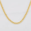 Cadena Cubana 4.5g / 60cm / 3mm Oro Amarillo 18K