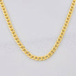 Cadena Cubana 4.55g / 50cm / 2.8mm Oro Amarillo 18K