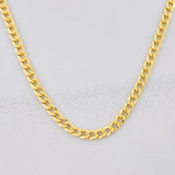 Cadena Cubana 4.65g / 50cm / 2.8mm Oro Amarillo 18K