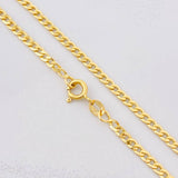 Cadena Cubana 4.65g / 50cm / 2.8mm Oro Amarillo 18K