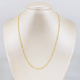 Cadena Figaro 2.75g / 45cm / 2.5mm Oro Amarillo 18K