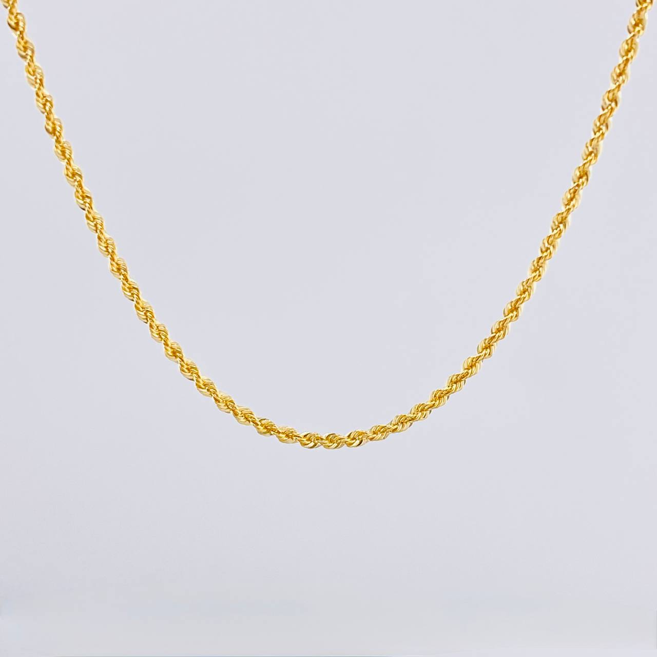 Cadena Lazo 1.45g / 40cm / 1.7mm Oro Amarillo 18K