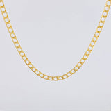 Cadena Panzer 10g / 60cm / 2.8mm Oro Amarillo 18K
