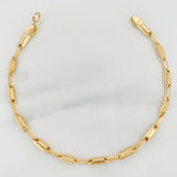 Pulso Barril 3.25 g / 19.5 cm / 3.35 mm Oro Amarillo 18K