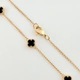 Cadena Trebol Aro Seguido 8.35gr / 40cm / 7mm Oro Amarillo Nac.Esp. 18K