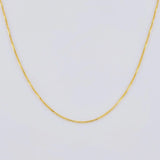 Cadena Veneciana 1.2g / 45cm / 0.7mm Oro Amarillo 18K
