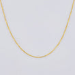 Cadena Veneciana 1g / 50cm / 0.55mm Oro Amarillo 18K