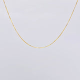 Cadena Veneciana 1g / 50cm / 0.55mm Oro Amarillo 18K