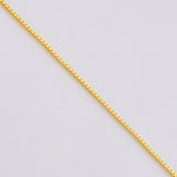 Cadena Veneciana 1.55g / 45cm / 0.65mm Oro Amarillo 18K