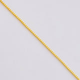 Cadena Veneciana 1.6g / 45cm / 0.7mm Oro Amarillo 18K