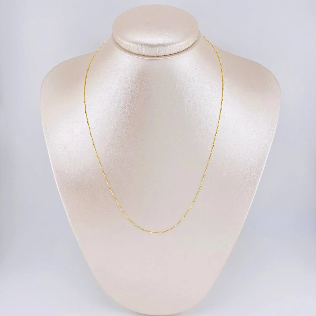 Cadena Veneciana 1.2g / 45cm / 0.7mm Oro Amarillo 18K