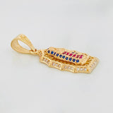 Dije Virgen De Guadalupe 3.25 g / 3.2 cm Oro Amarillo 18K