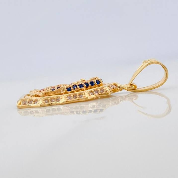Dije Virgen De Guadalupe 3.25 g / 3.2 cm Oro Amarillo 18K