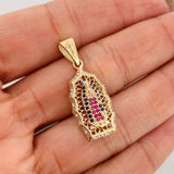 Dije Virgen De Guadalupe 3.25 g / 3.2 cm Oro Amarillo 18K