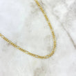 Cadena Fígaro 6.25gr / 60cm / 4.5mm Oro Amarillo +0