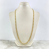 Cadena Fígaro 6.25gr / 60cm / 4.5mm Oro Amarillo +0