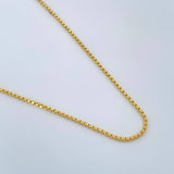 Cadena Veneciana 5.7gr / 60.2cm / 1.05mm Oro Amarillo +3 18K $