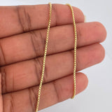 Cadena Veneciana 5.65gr / 60.2cm / 1.05mm Oro Amarillo +3 18K $