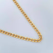 Cadena Cubana 4.8gr / 60.4cm / 3mm Oro Amarillo +1 18K $