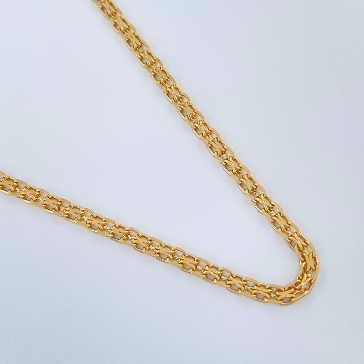 Cadena China 6.85gr / 60.2cm / 2.14mm Oro Amarillo +1 18K $