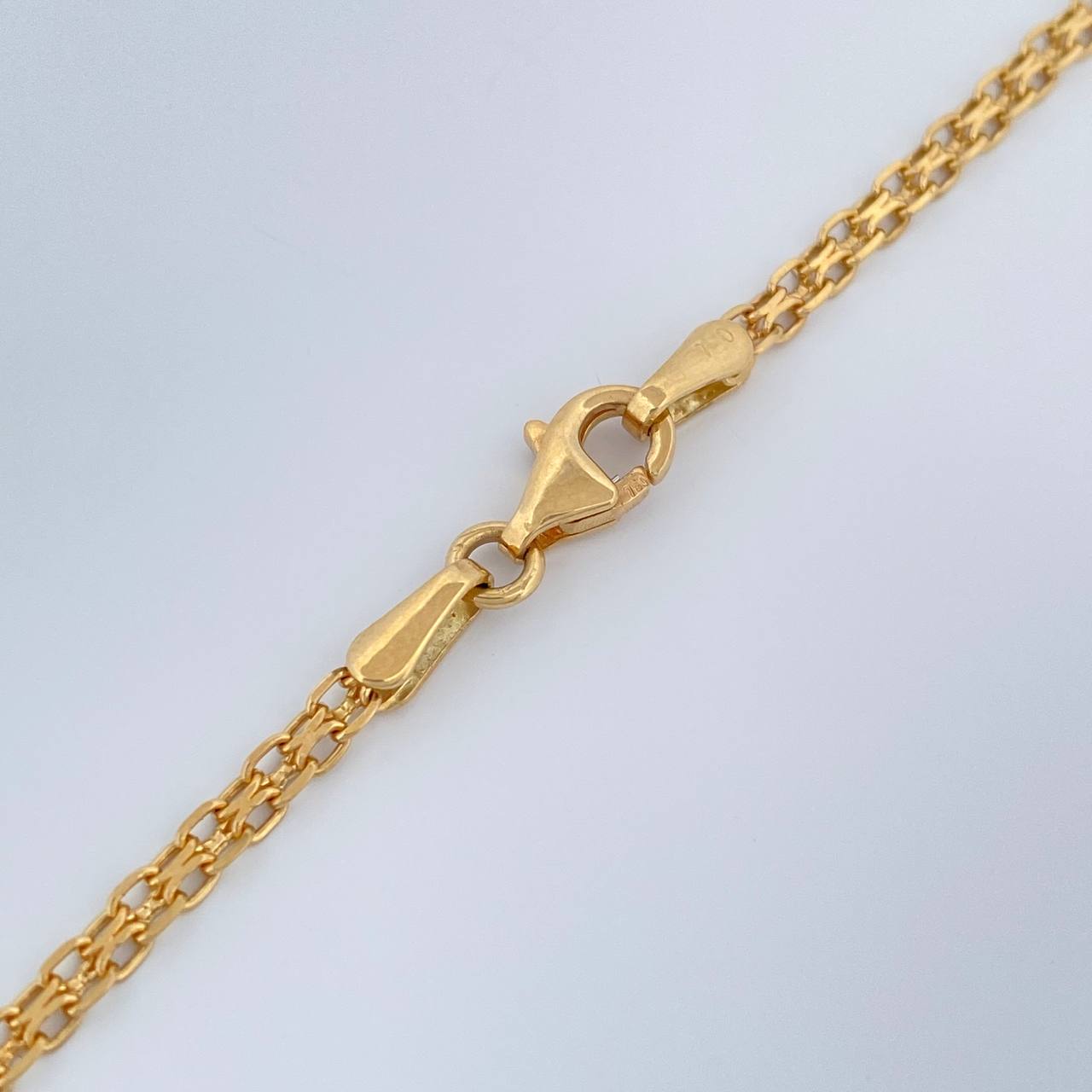 Cadena China 6.85gr / 60.2cm / 2.14mm Oro Amarillo +1 18K $