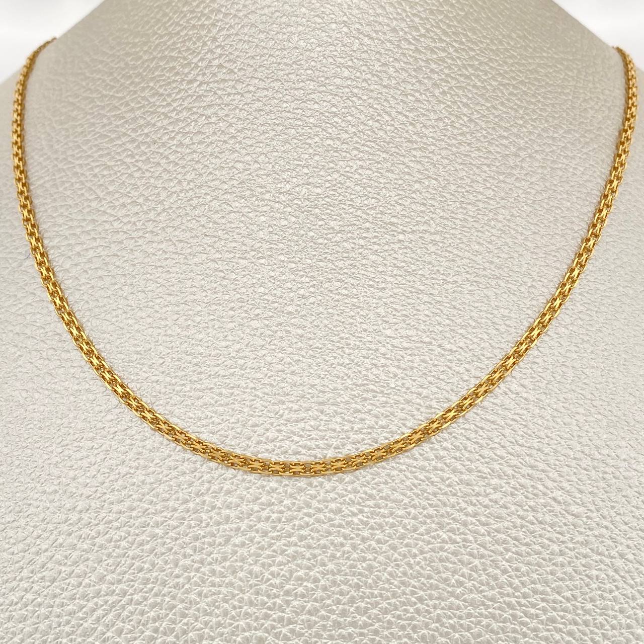 Cadena China 6.85gr / 60.2cm / 2.14mm Oro Amarillo +1 18K $