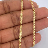 Cadena China 8.2gr / 60.5cm / 2.44mm Oro Amarillo +1 18K $