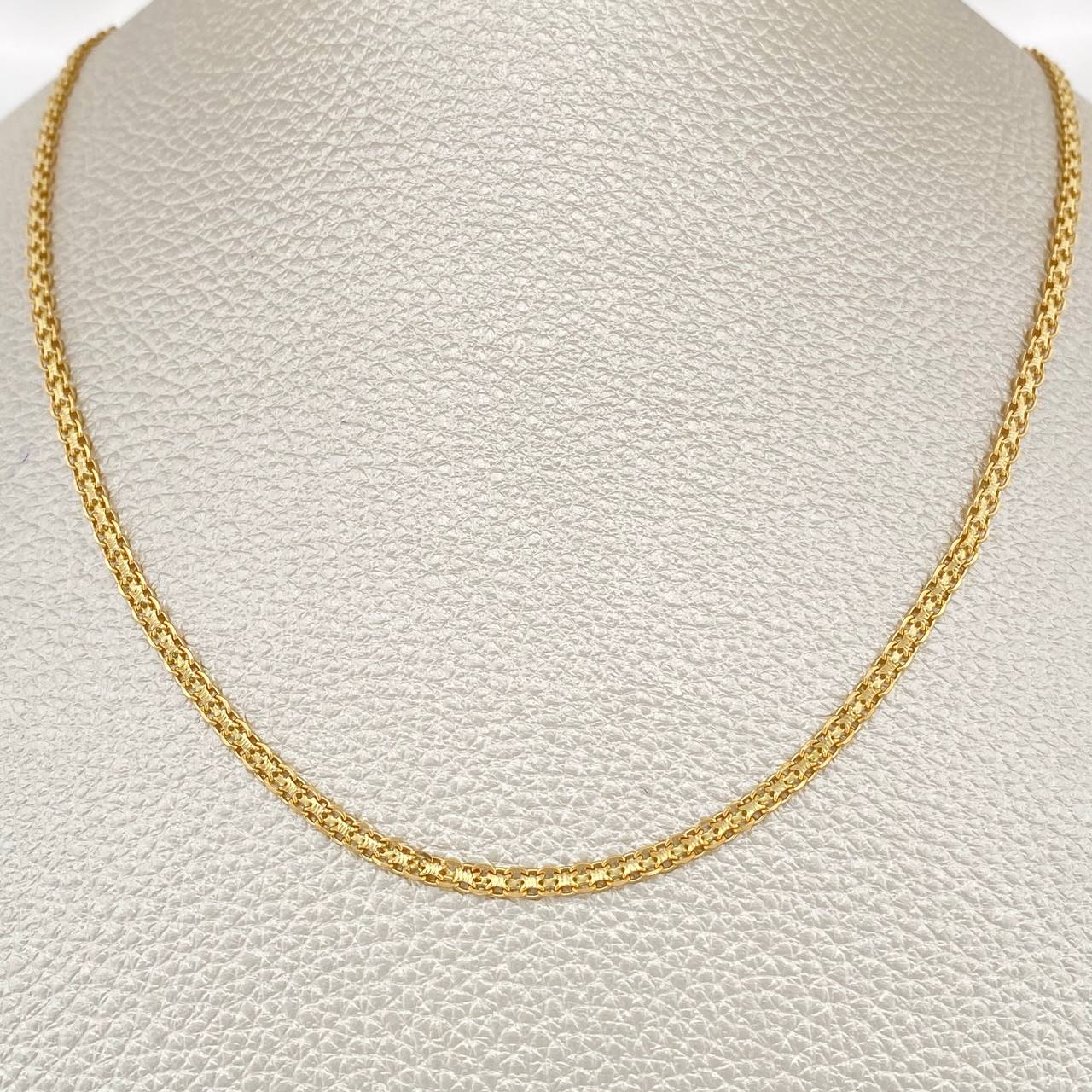 Cadena China 8.2gr / 60.5cm / 2.44mm Oro Amarillo +1 18K $