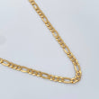 Cadena Figaro 7.45gr / 71cm / 3.2mm Oro Amarillo +1 18K $