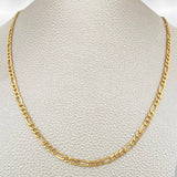 Cadena Figaro 7.45gr / 71cm / 3.2mm Oro Amarillo +1 18K $