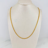 Cadena Franco 5.15 g / 60.1 cm / 1.68 mm Oro Amarillo 18K