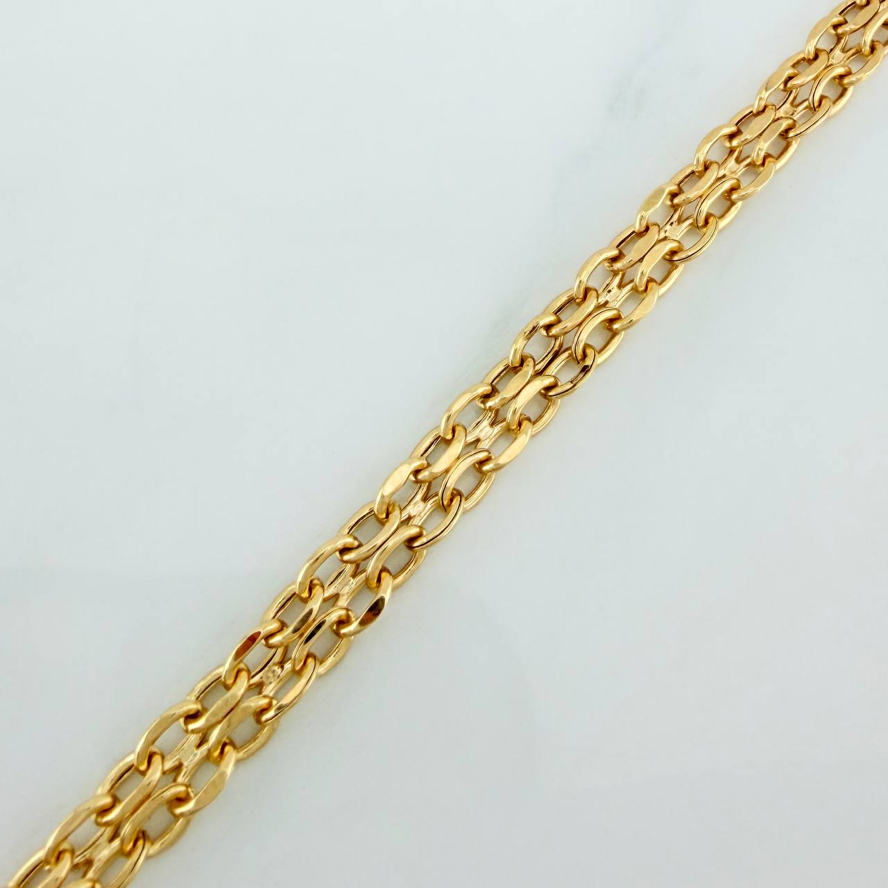 Pulso Chino 4.05 g / 16.2 cm / 5.2 mm Oro Amarillo 18K