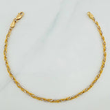 Pulso Morse 2.4 g / 18.5 cm / 5.29 mm Dos Oros Amarillo Blanco 18K