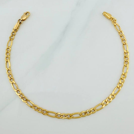 Pulso Figaro 2.2 g / 18.6 cm / 3.28 mm Oro Amarillo 18K