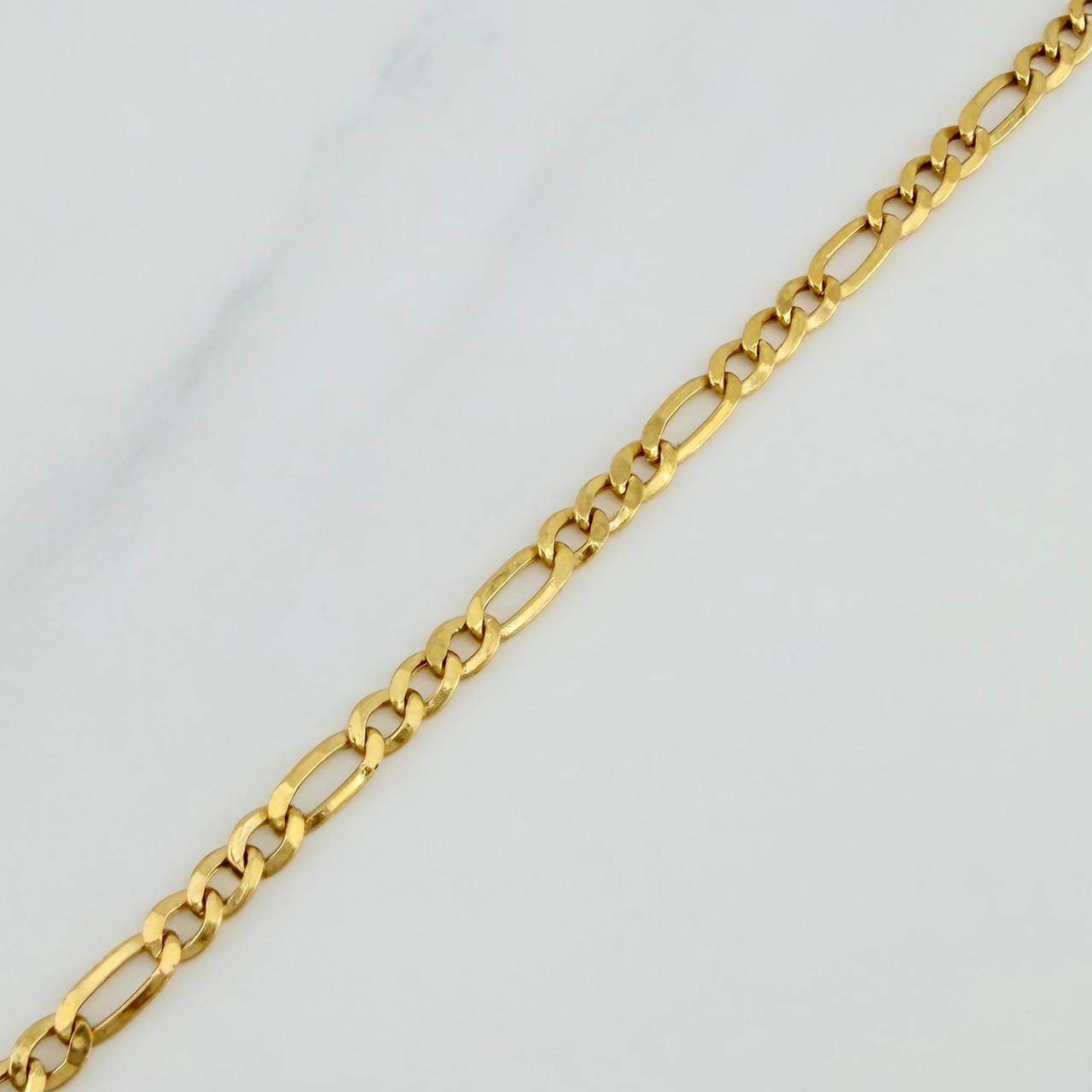 Pulso Figaro 2.15 g / 18.5 cm / 3.28 mm Oro Amarillo 18K