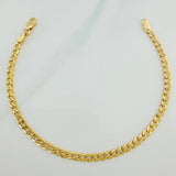 Pulso Cubano 2.25 g / 18.3 cm / 3.31 mm Oro Amarillo 18K