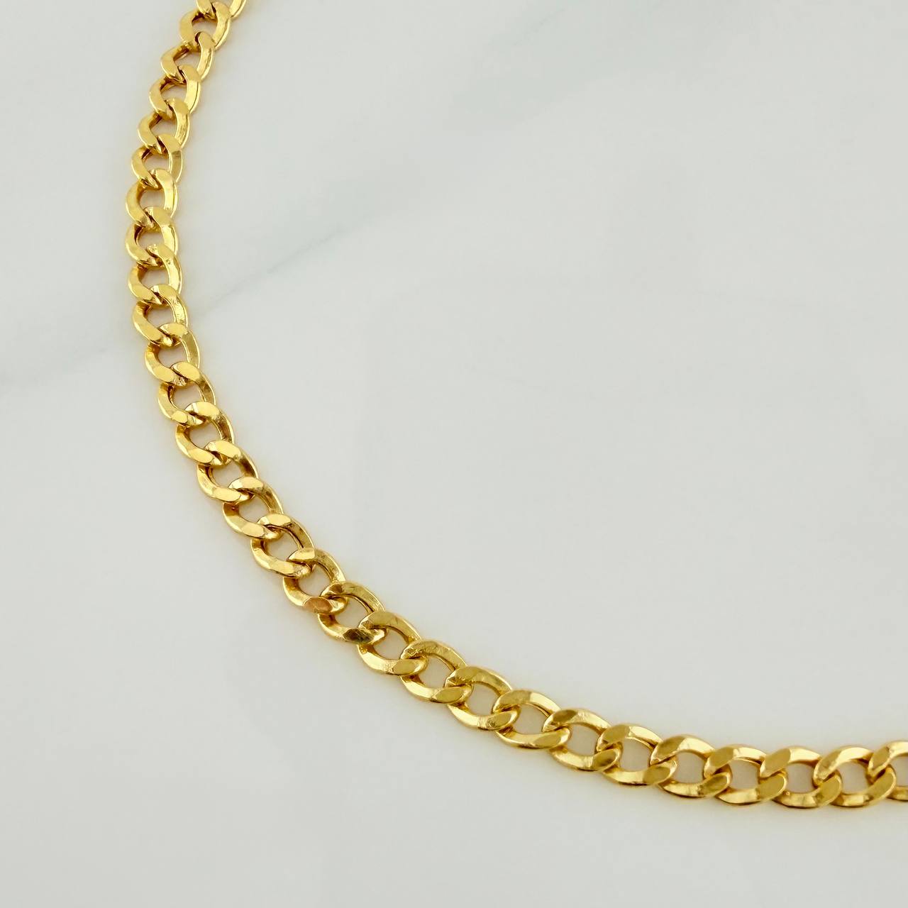 Pulso Cubano 2.25 g / 18.3 cm / 3.31 mm Oro Amarillo 18K