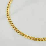 Pulso Cubano 2.25 g / 18.3 cm / 3.31 mm Oro Amarillo 18K