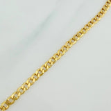 Pulso Cubano 2.25 g / 18.3 cm / 3.31 mm Oro Amarillo 18K