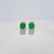 Topos Cuatro Garras Esmeraldas 64Pts 1.05 g / 3.8 mm Oro Amarillo 18K