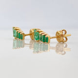 Topos Piramide Esmeraldas 99Pts 2.15 g / 4.4 mm Oro Amarillo 18K