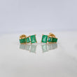 Topos Piramide Esmeraldas 99Pts 2.15 g / 4.4 mm Oro Amarillo 18K