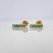Topos Bolas Esmeraldas 23Pts 1.55 g / 2.3 mm Oro Amarillo 18K