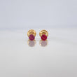 Topos Cuatro Garras Rubies 28Pts 0.7 g / 2.55 mm Oro Amarillo 18K