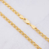 Cadena Garibaldi 5.05g / 50cm / 3.5mm Oro Amarillo 18K